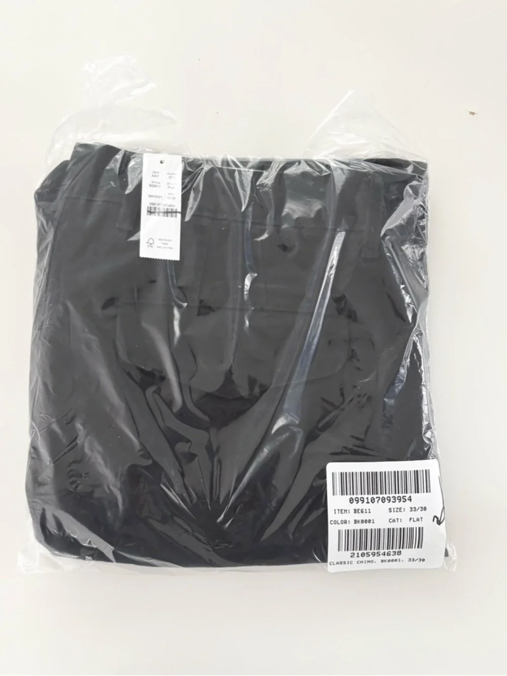 NWT J. Crew Classic Chino Pant Black